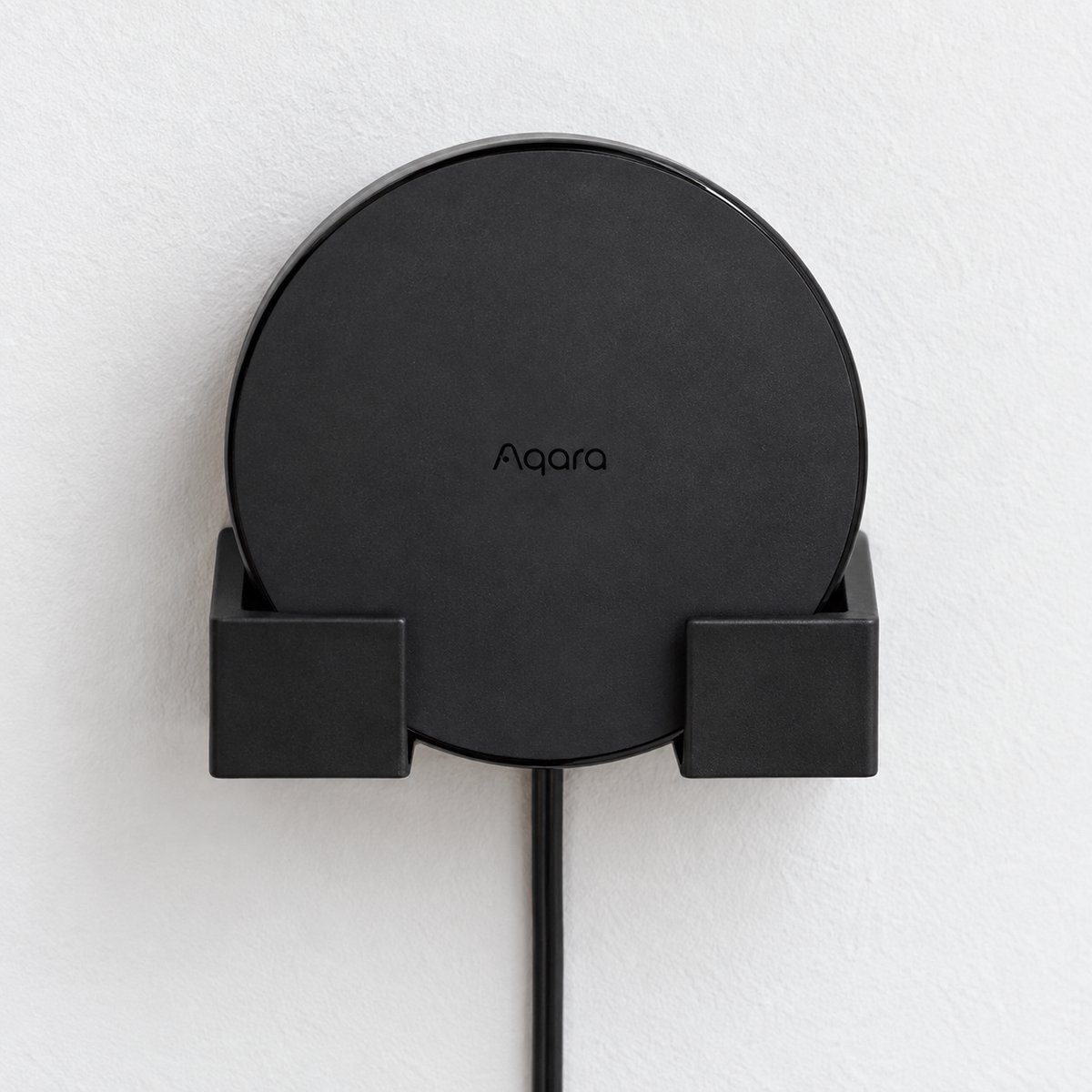 YUOM. Muurbeugel Geschikt voor Aqara Hub M2 – Wandhouder – Wall Mount – Zwart – incl. Schroef & Plug