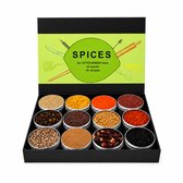 Ottolenghi Kruidenbox - 12 Kruiden + Recepten In Cadeauverpakking - Voor Kookboeken Simpel & Flavour - Geschenkdoos - Koken - Kruidenpotjes - Cadeau - TeaSaltAndSpices - kookboek
