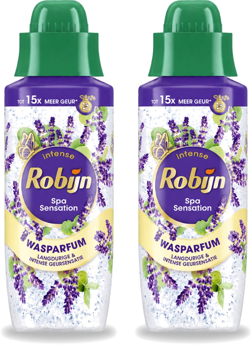 2 x Robijn – Wasparfum – Intense Spa Sensation – 342 ml - Voordeelverpakking - 2 stuks