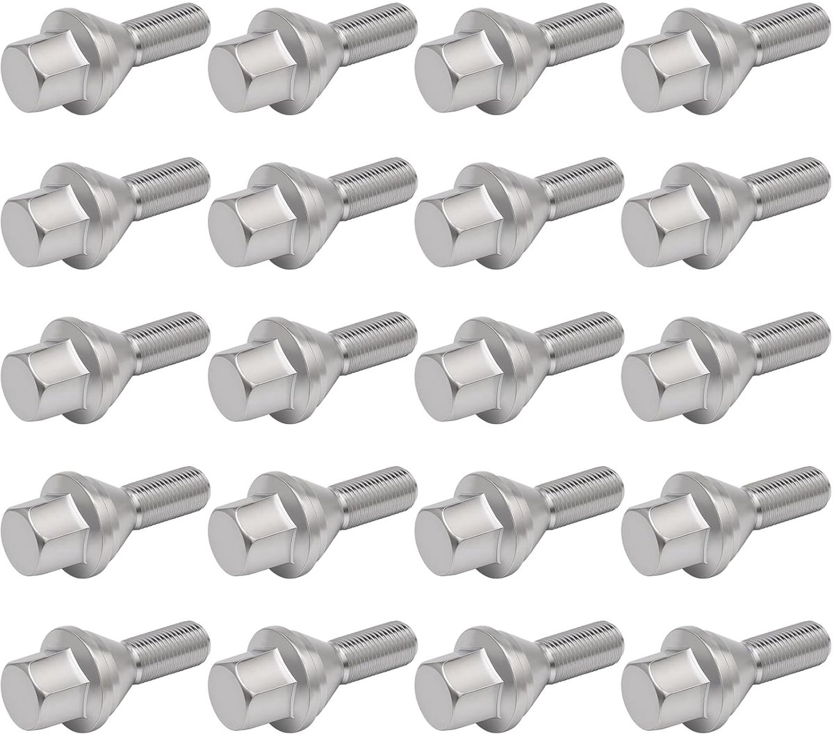 Wielmoeren geschikt voor talrijke modellen van Jeep Dodge Chrysler Ram wielbouten wielbout 6509933AA auto wielbouten - ShopVlot