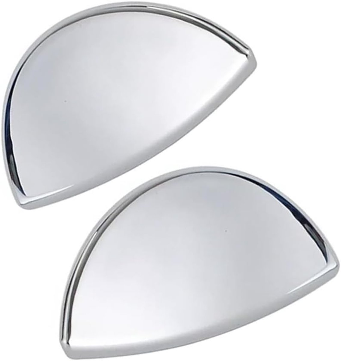 Auto Koplamp Washer Cover, Paar Chrome Voorbumper Koplamp Wasmachine Cover Cap, Wasmachine Jet Cover Compatibel met - ShopVlot