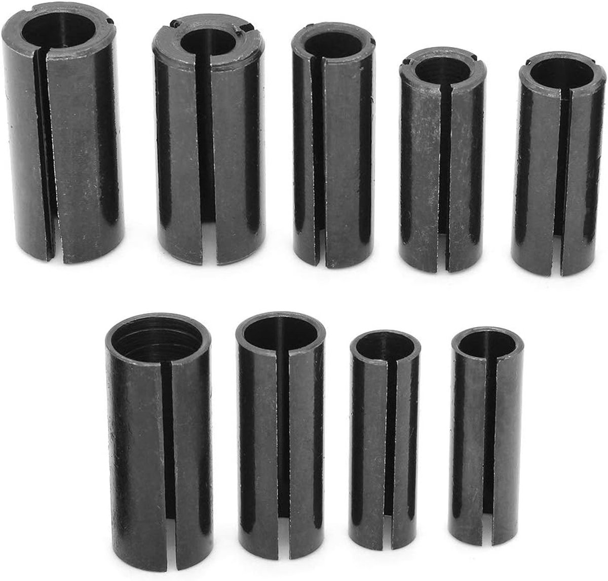 9 Sizes CNC Router Bit Collet Chuck Replacement Driver Adapter Converter Tool for Woodworking Engraving Machine Tool - ShopVlot