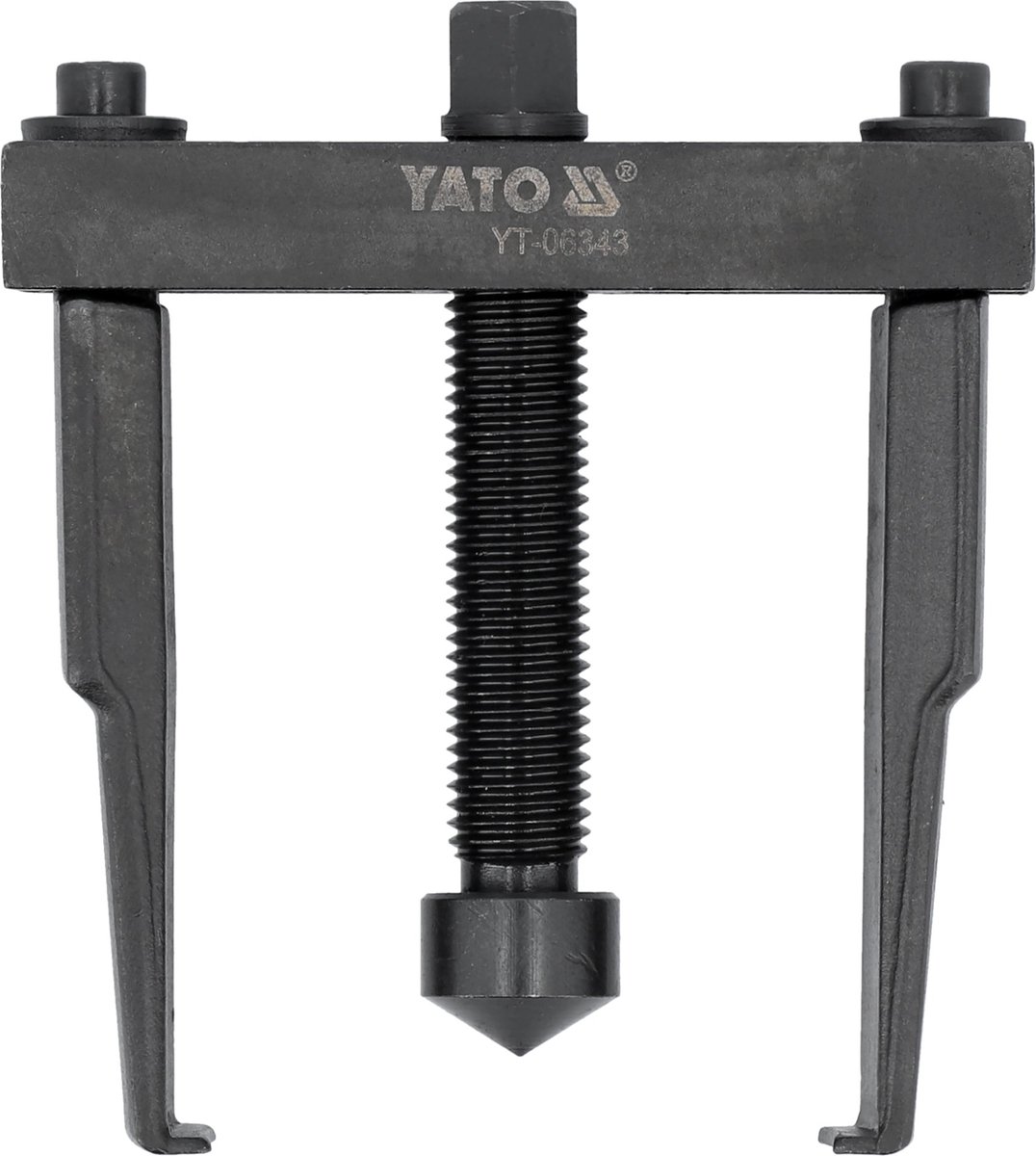 YATO Plat-gebogen Oliefilter Sleutel / Sleutel 14 mm - Werkbereik 40-90 mm - Zwart Gezwart Koolstofstaal