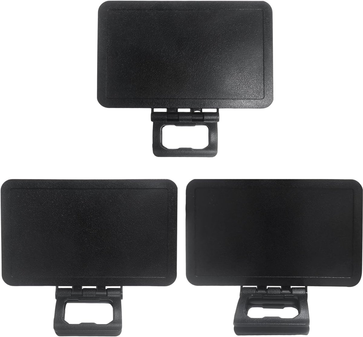 3 Stuks Van Mobiele Telefoon Zonneklep, Opvouwbaar Zonneklep, Auto Mobiele Telefoon Houder, Eenvoudige Installateur, Geschikt Voor Een Verscheidenheid Van Mobiele Telefoons.