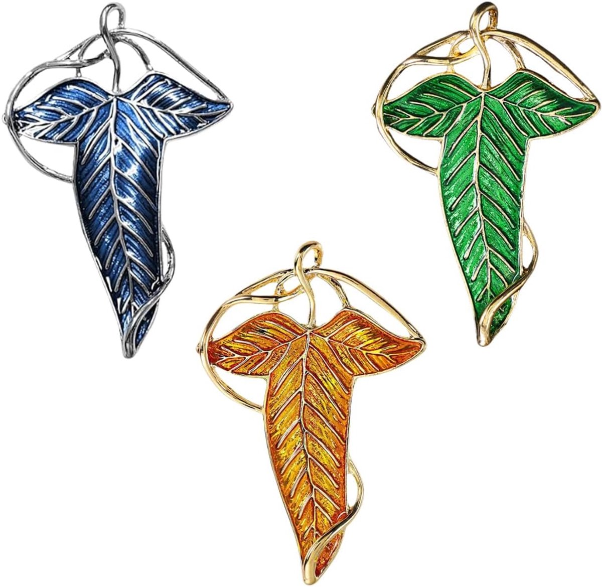 Broches, Groen en Blauw, Damesbroches, gepersonaliseerde broches, vintage broches, perfect voor Lord of the Rings-fans en Hobbit-fans
