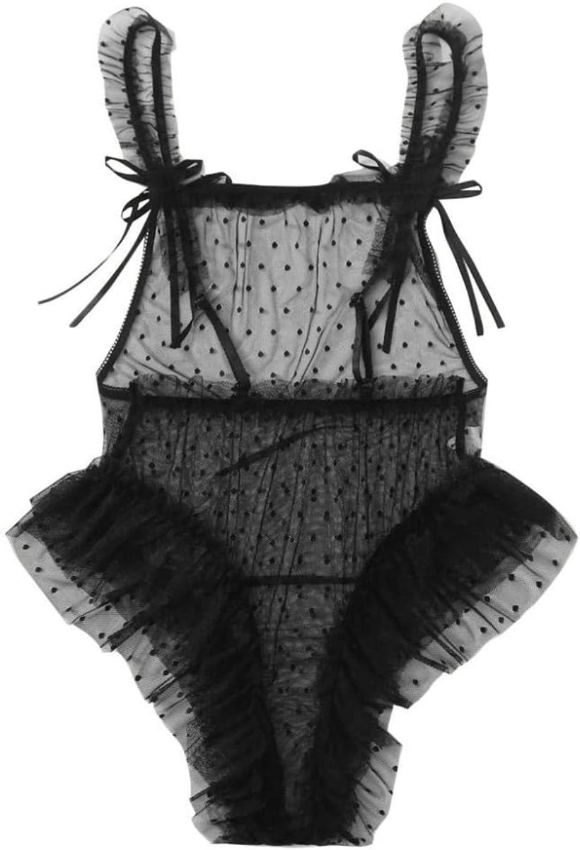Vrouw ondergoed zien door sexy lingerie vrouw jurken set