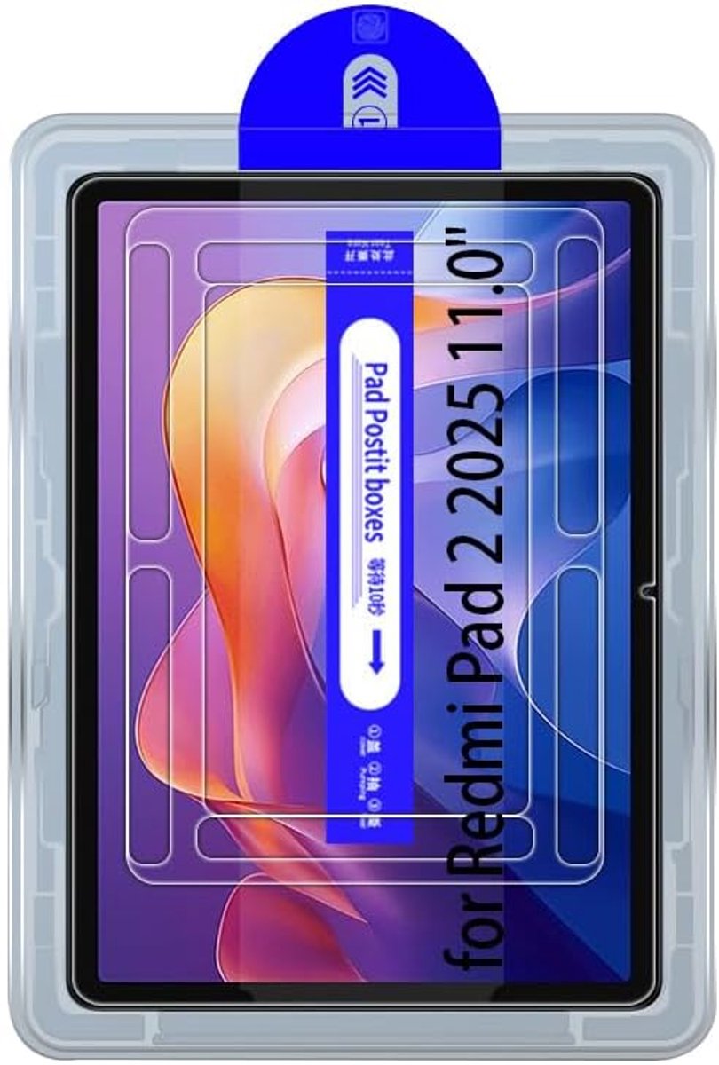 Gehard Glas Beschermfolie Schermen voor Xiaomi Redmi Pad 2 2025 11.0", met Automatische Uitlijning