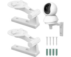 2 stuks camerawandhouder, wandhouder, compatibel met Tapo C220, Reolink E1, Pro Reolink E1, Tapo C225, instelbare hoek, 180 graden rotatie