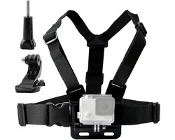 Chesty Borstbandhouder Compatibel met GoPro Hero 13 12 11 10 9, DJI Osmo Action 4/5 Pro, AKASO, Surfola, Jadfezy, Apexcam Action Camera's, Borstbandhouder Chesty Chest Mount Strap Harness'