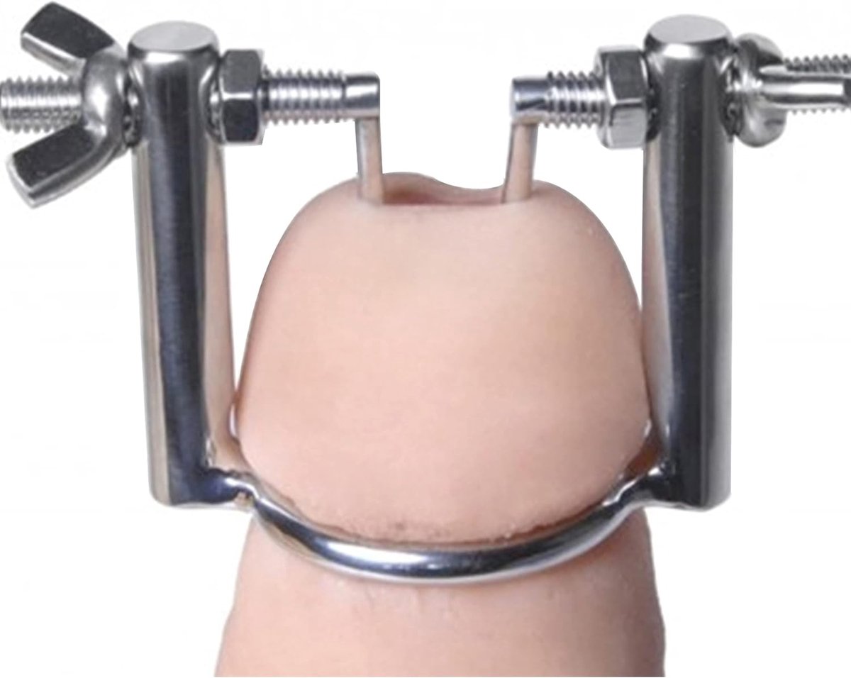 Dilator Urinebuis Roestvrij staal met 3 cm velgranddiameter 3 mm speculumdiameter Urinebuis dilatatoren Mannen Katheter Urinebuis Man Urinebuis Mannen, Sounding penisplug dilator FOPS N05-15