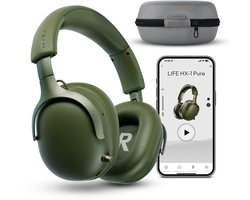 MEDION Over Ear koptelefoon HX-1 Pure (Bluetooth, draadloos, tot 100 u batterijduur, spatwaterdicht IPX4), groen