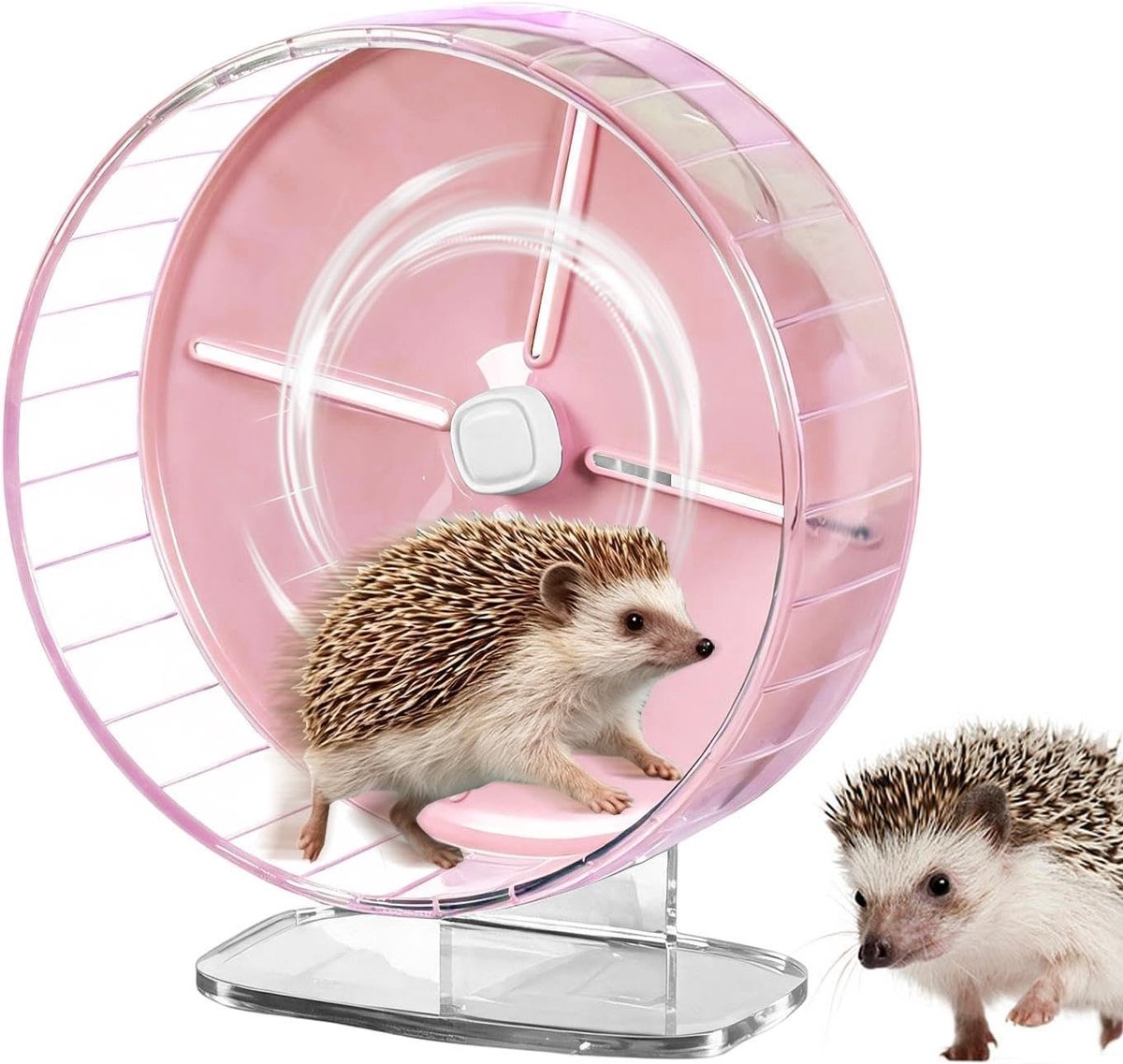30 cm Hamsterwiel Loopwiel van 25,4 cm met Verstelbare Standaard