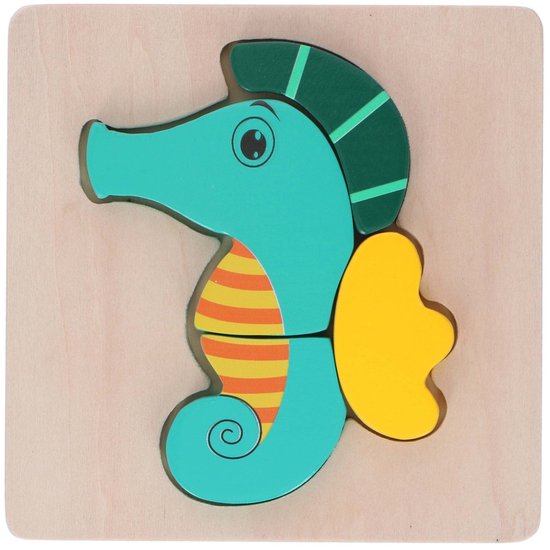 Marionette - Houten Puzzel - Dierenmotief - 1 set van Marionette — afbeelding 5