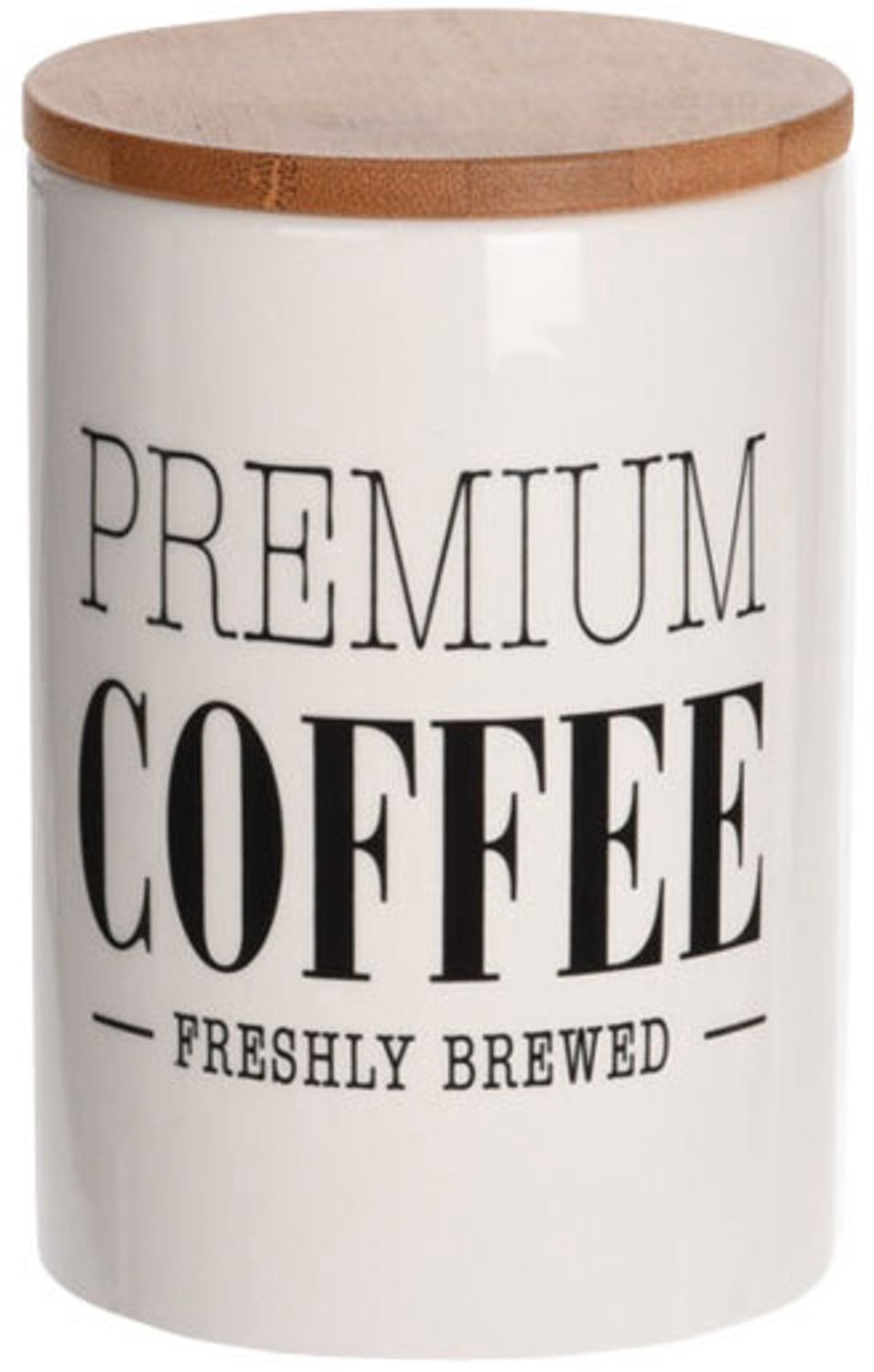 EH Excellent Houseware - Opbergdoos voor koffie, suiker, thee, Ø 10 cm