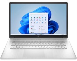 HP CertRef. - 17-CN3162 - 17.3" Laptop - Intel N100 - 128GB UFS - 8GB - Windows 11 - Blauw