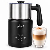Vivid Green XXL Melkopschuimer - 600ml - Warm & Koud Schuim - Vaatwasserbestendig - 4-in-1 - Elektrische Melkschuimer - PFAS-vrij - RVS