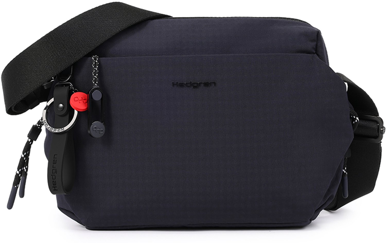 Hedgren String Crossbodytas Medium Polyester - Blauw