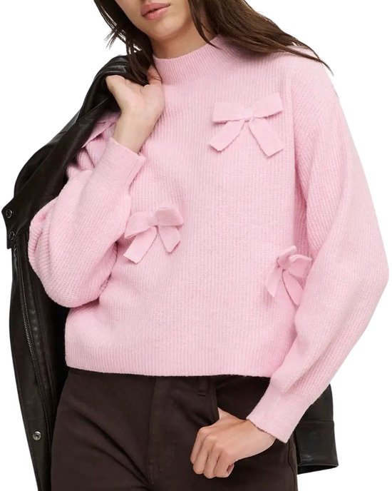 ONLY - ONLLISA LS BOW PULLOVER KNT NOOS Dames Trui