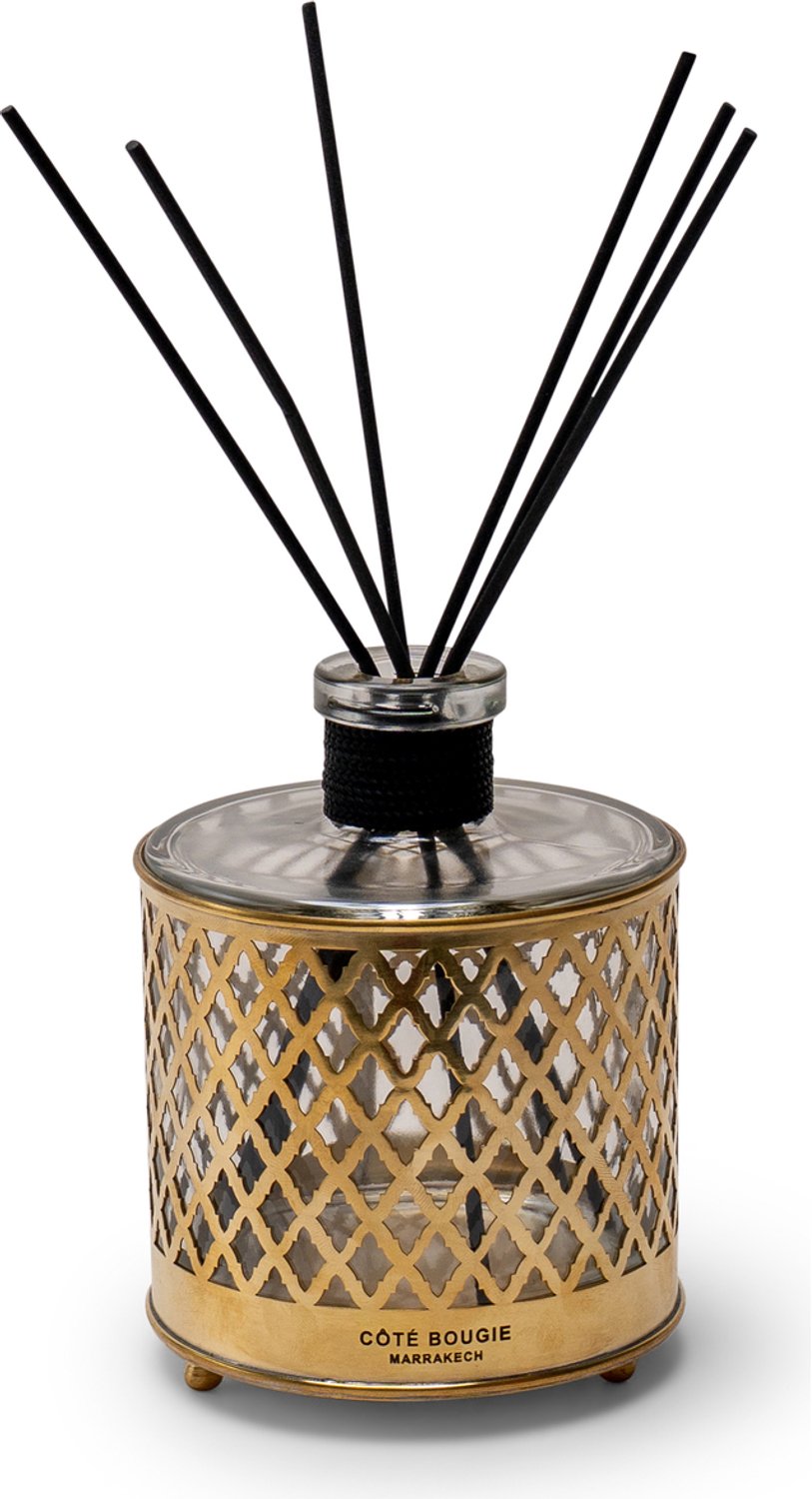 Côté Bougie geursticks Dinanderie Merinide - Bois de Riad - 500 ml
