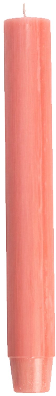 Rustik Lys chique mooie dinerkaarsen pak van 20 stuks 2.6 x 18 cm in de kleur Coral