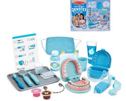 Melissa & Doug - Tandarts speelset - 25-delig - Met trillend gereedschap