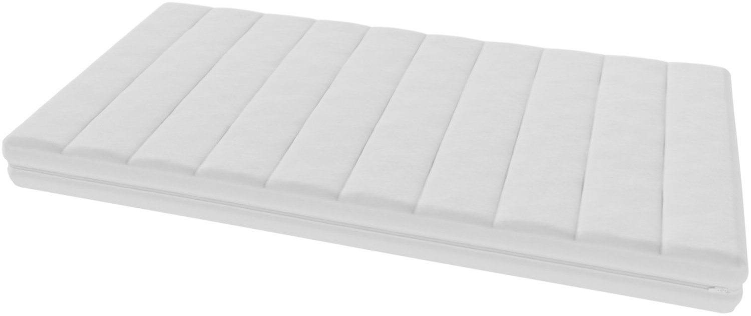 Toros Bedden Matras Baby 80x160x14 cm – Hybride Kern – Wasbare Afritsbare Hoes – Wit