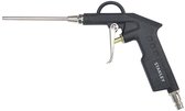 Stanley Blaaspistool Pneumatisch - Mondstuk van 100 mm - Maximale Druk van 6 Bar - Verwijdert Vuil, Stof, Zaagsel en Water - Aluminium - Kleur Zilver - Geschikt voor Compressor