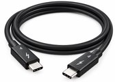 M-Teck Thunderbolt 4 ™ kabel - 8K Video - 40Gbit/s - 100W opladen - 80cm - Intel gecertificeerd