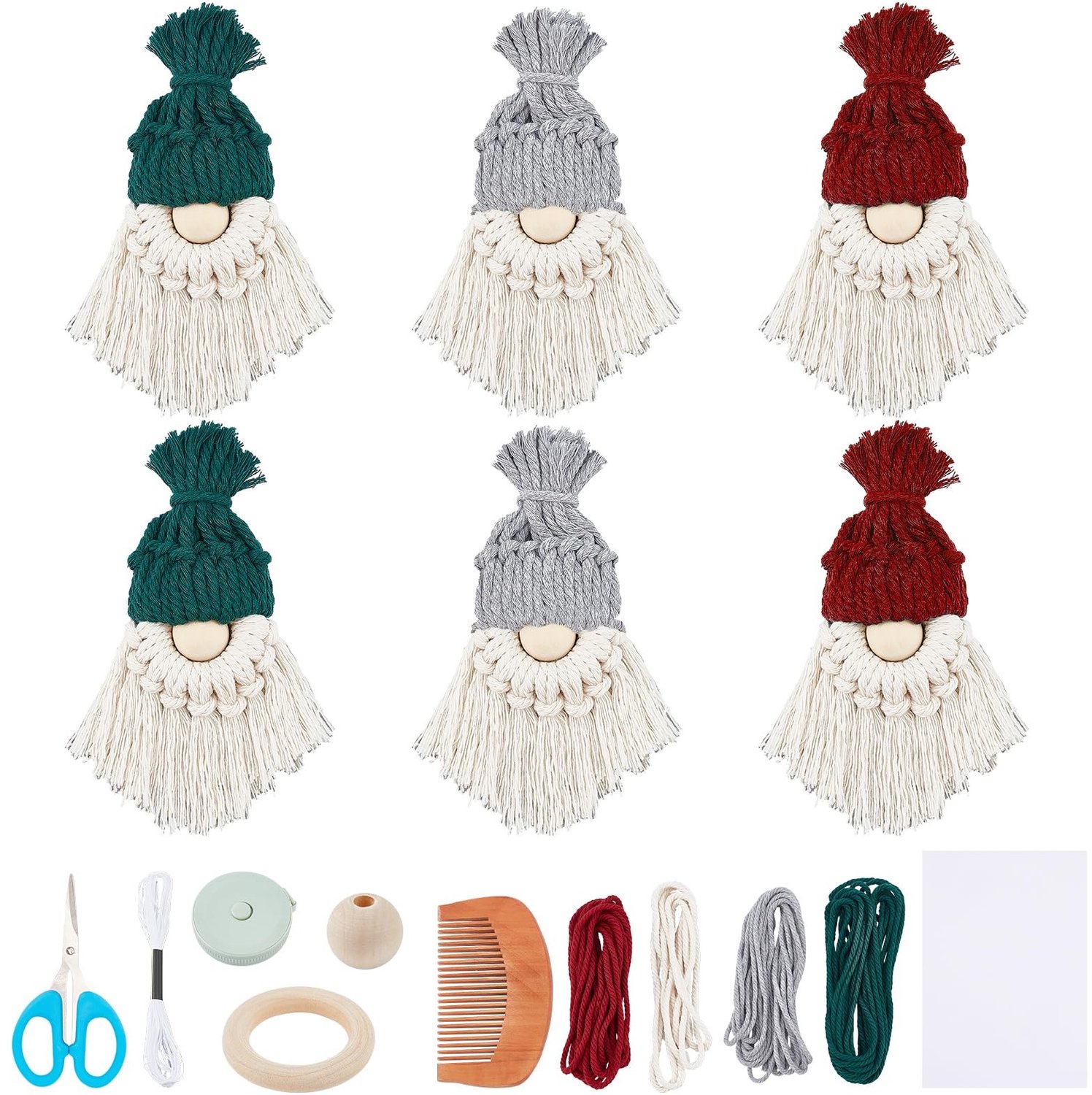 Famanu – Punch needle onderzetter set met bloemmotieven voor beginners