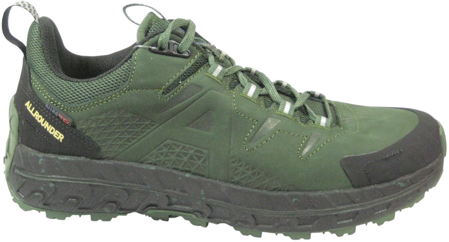 Allrounder by Mephisto Heren wandelschoen Veel demping Groen