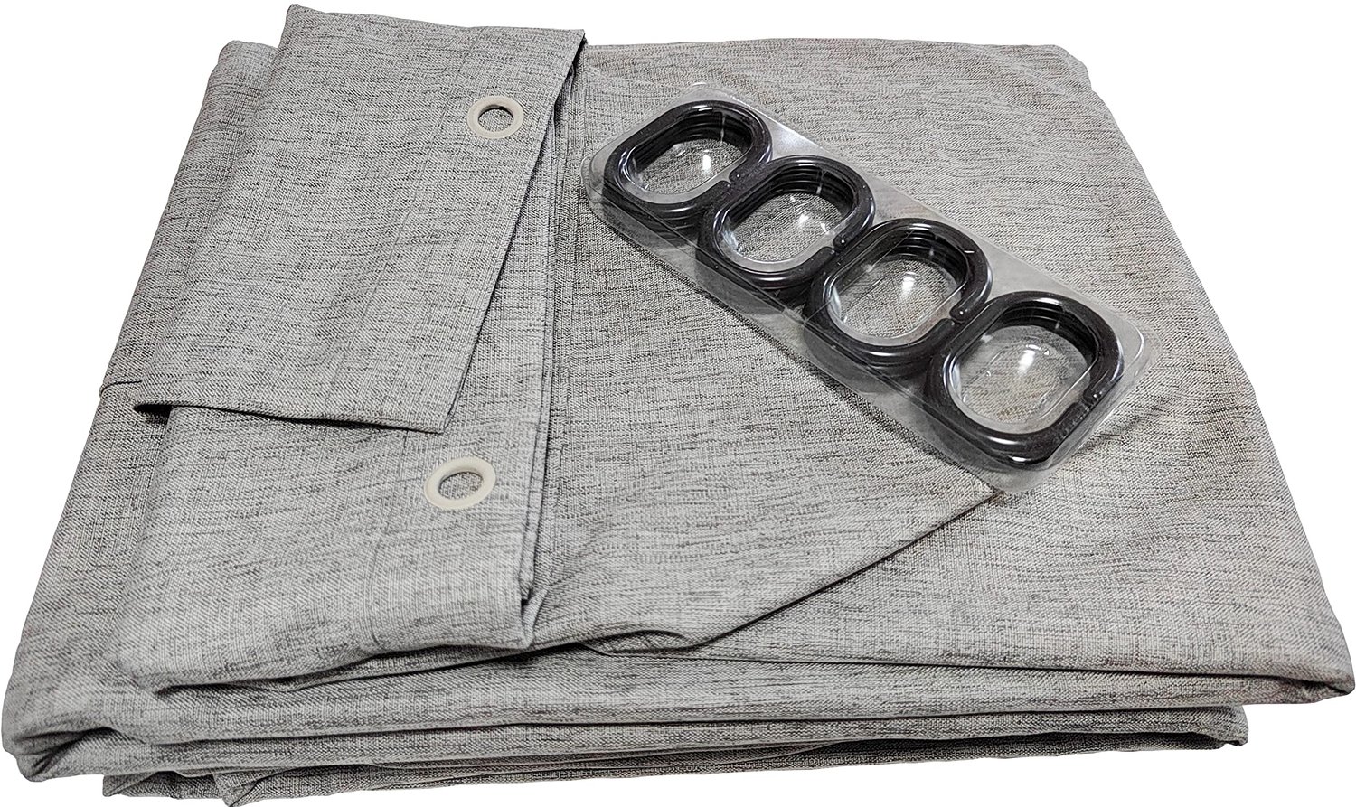 Douchegordijn 1,8m x 2m - premium katoen - waterdicht - schimmelbestendig - m-winkel