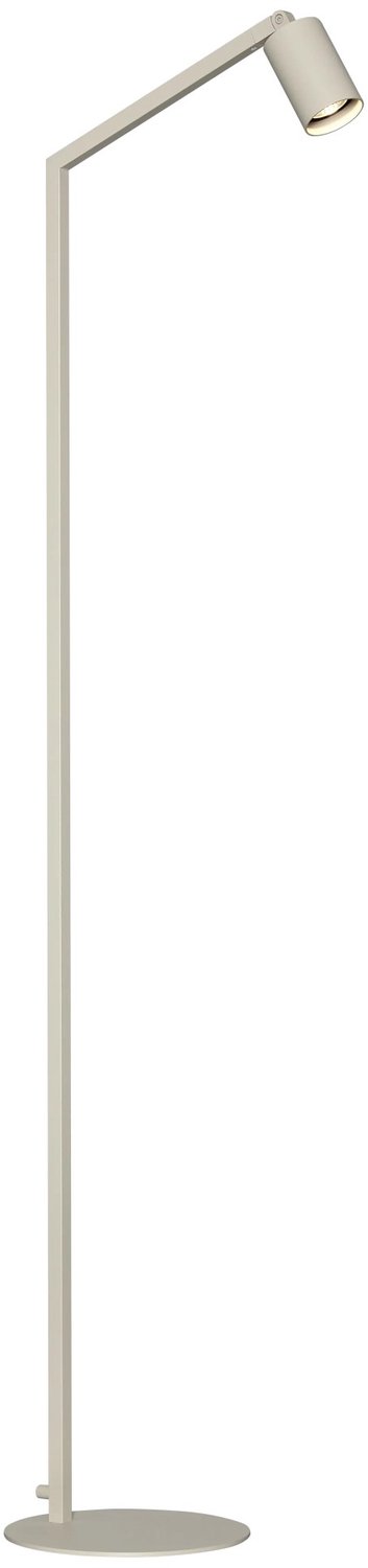 TABOO vloerlamp in beige, uit de Deco-collectie van Fantasia. Staande lamp voor woonkamer, slaapkamer of hal.