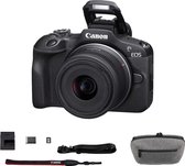 Canon EOS R100 - Systeemcamera Travelkit - + RF-S 18-45mm IS STM-lens + schoudertas, geheugenkaart & batterijpakket - Alleen verkrijgbaar bij bol