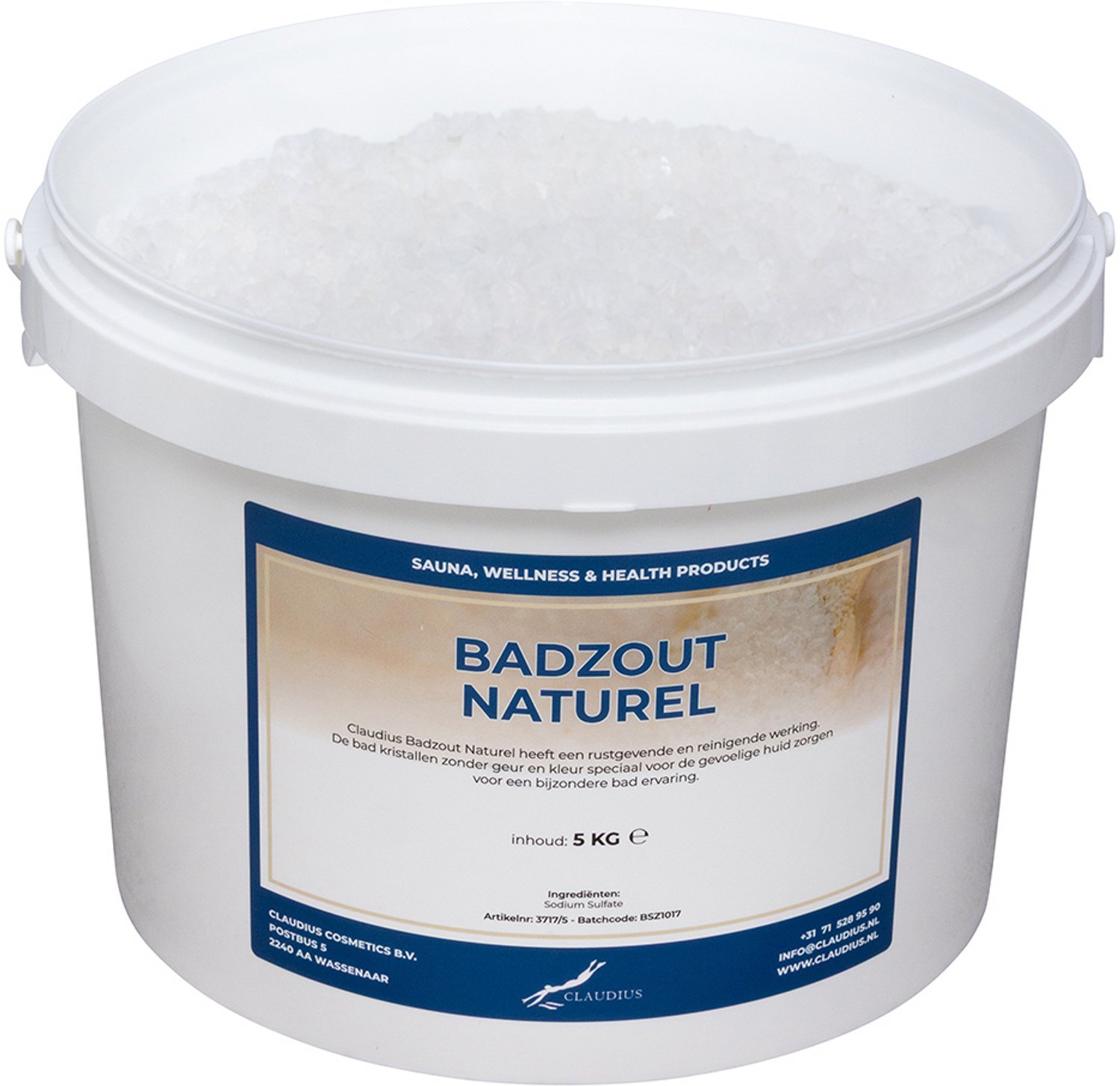 Claudius Badzout Naturel - 5 KG - pure ontspanning
