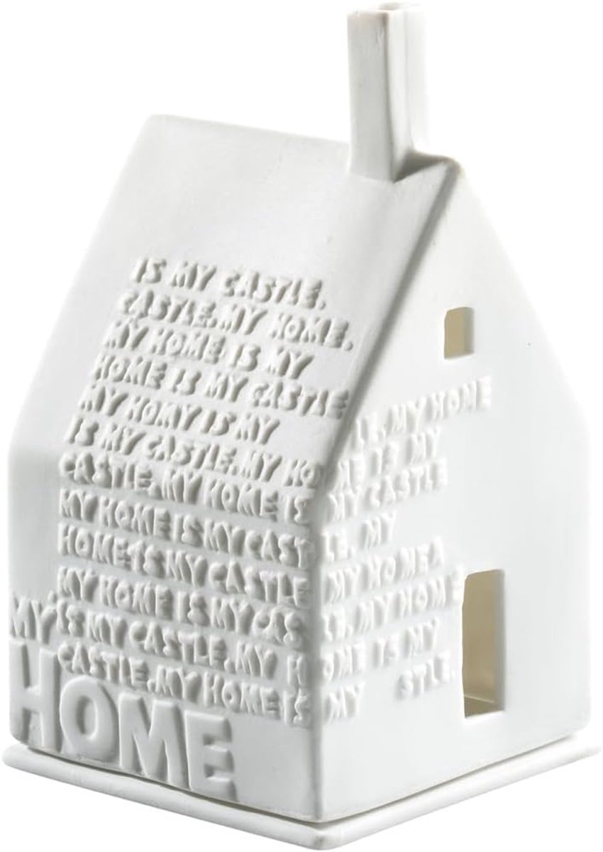 Liebe, Light & Träumen - Photophore and Porcelaine - 7 x 7 x 10 cm - Home - ShopVlot