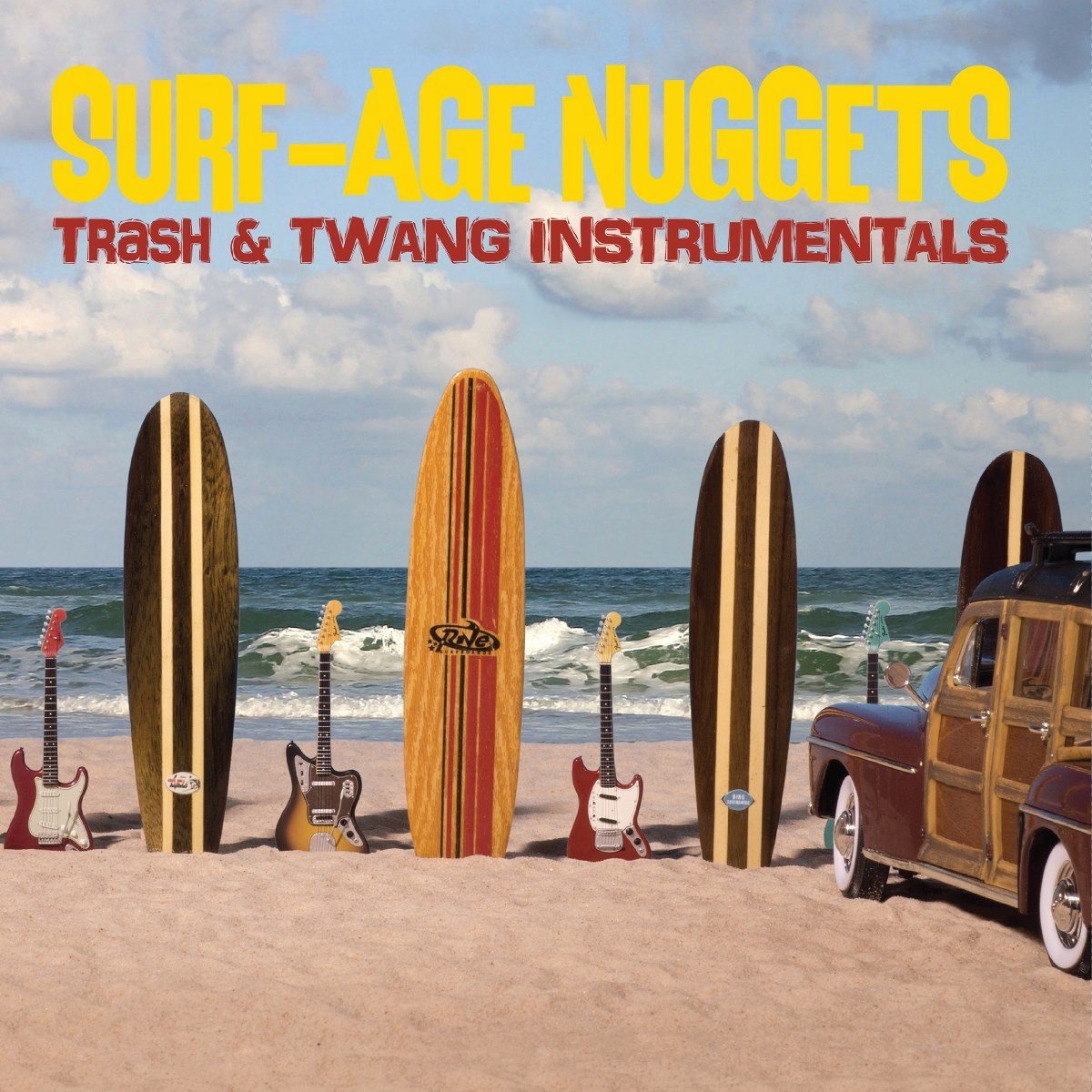 Various Artists - Surf-Age Nuggets: Trash & Twang Instrumentals (CD)