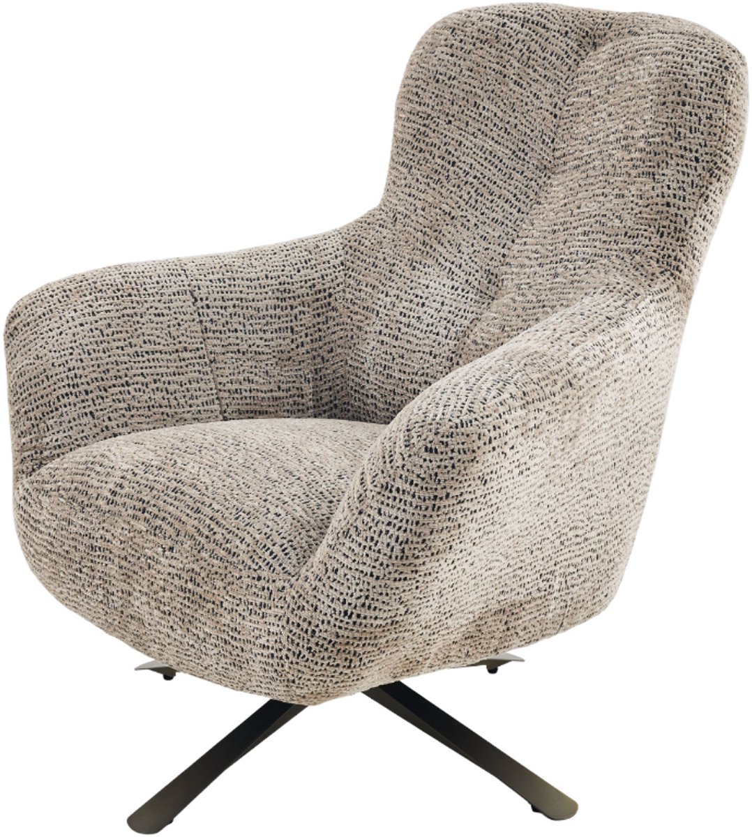 Draaibare Fauteuil Nena Bruin