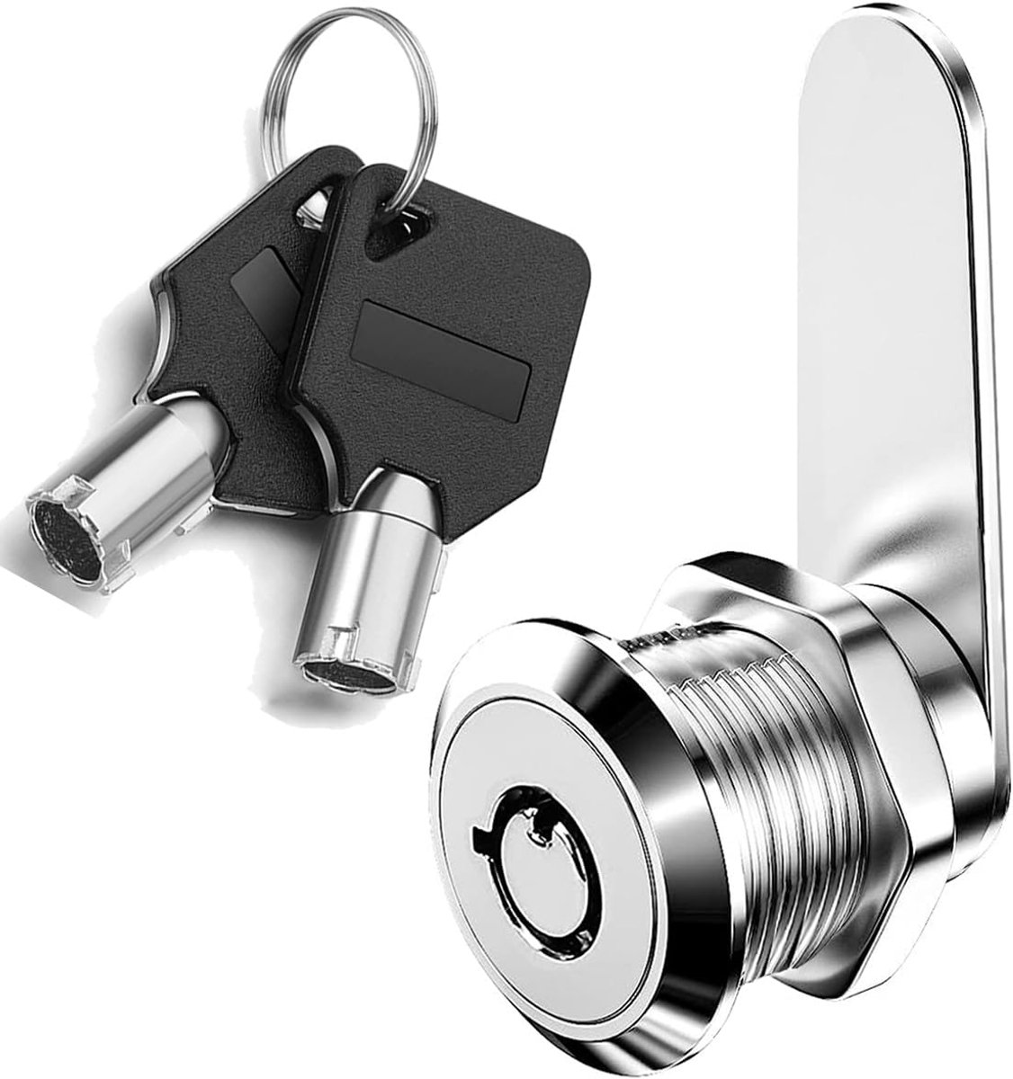 30 mm, wire shaped comb lock with key, Letterkastenschloss, Schrankschloss, Kommoden lock, lever lock, furniture lock - ShopVlot