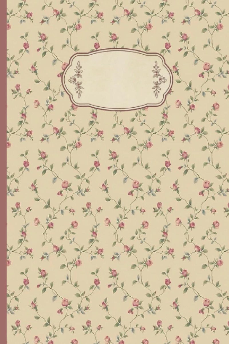 Vintage Floral Ruled Notebook: Vintage, Cottagecore, Coquette Journal/Notebook For Women / Teens / Students, 6"x9" - ShopVlot