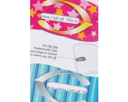 Lijnmarkeerders (FlipFlops) - Magnetische Lesezeichen - 2er Set - Markeer eenvoudig je leeslijn - ShopVlot
