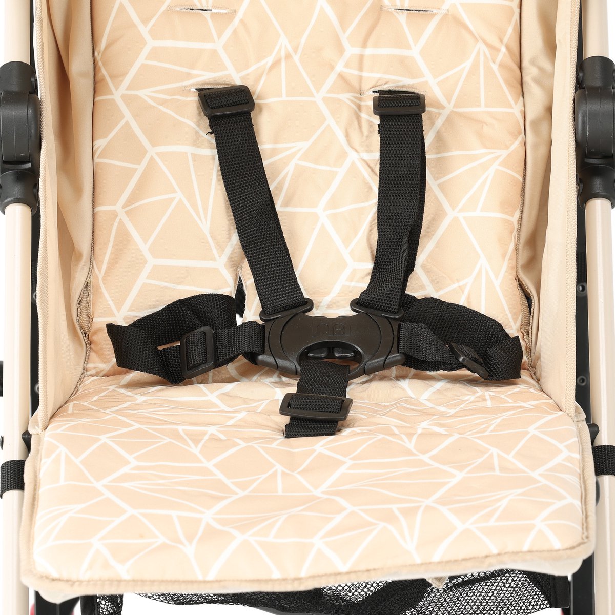 Mooiys Paraplu Buggy Inklapbaar - Kinderbuggy Compact - Cream — cadeau in Cadeau-ideeën - foto 5