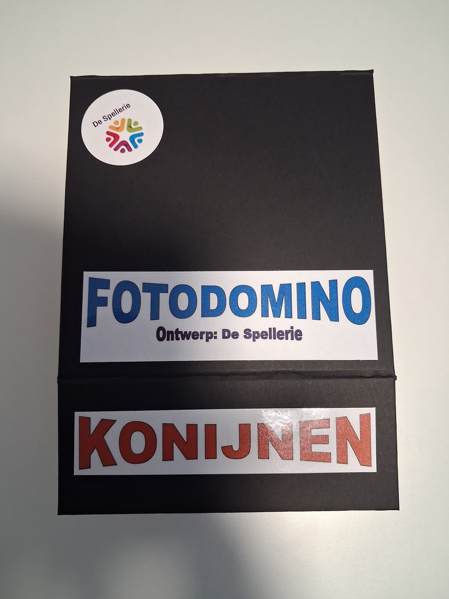 De Spellerie FotoDomino Konijnen dementie spel reminiscentie geheugen