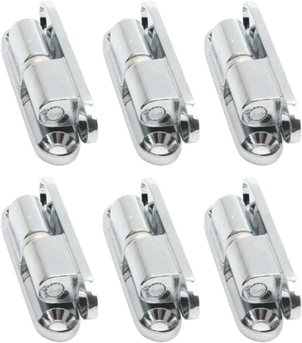 6Pcs Deurscharnieren, Verwijderbare Elektrische Kabinetscharnieren, Stabiel En Duurzaam, De Deurtoebehoren Van Het - ShopVlot