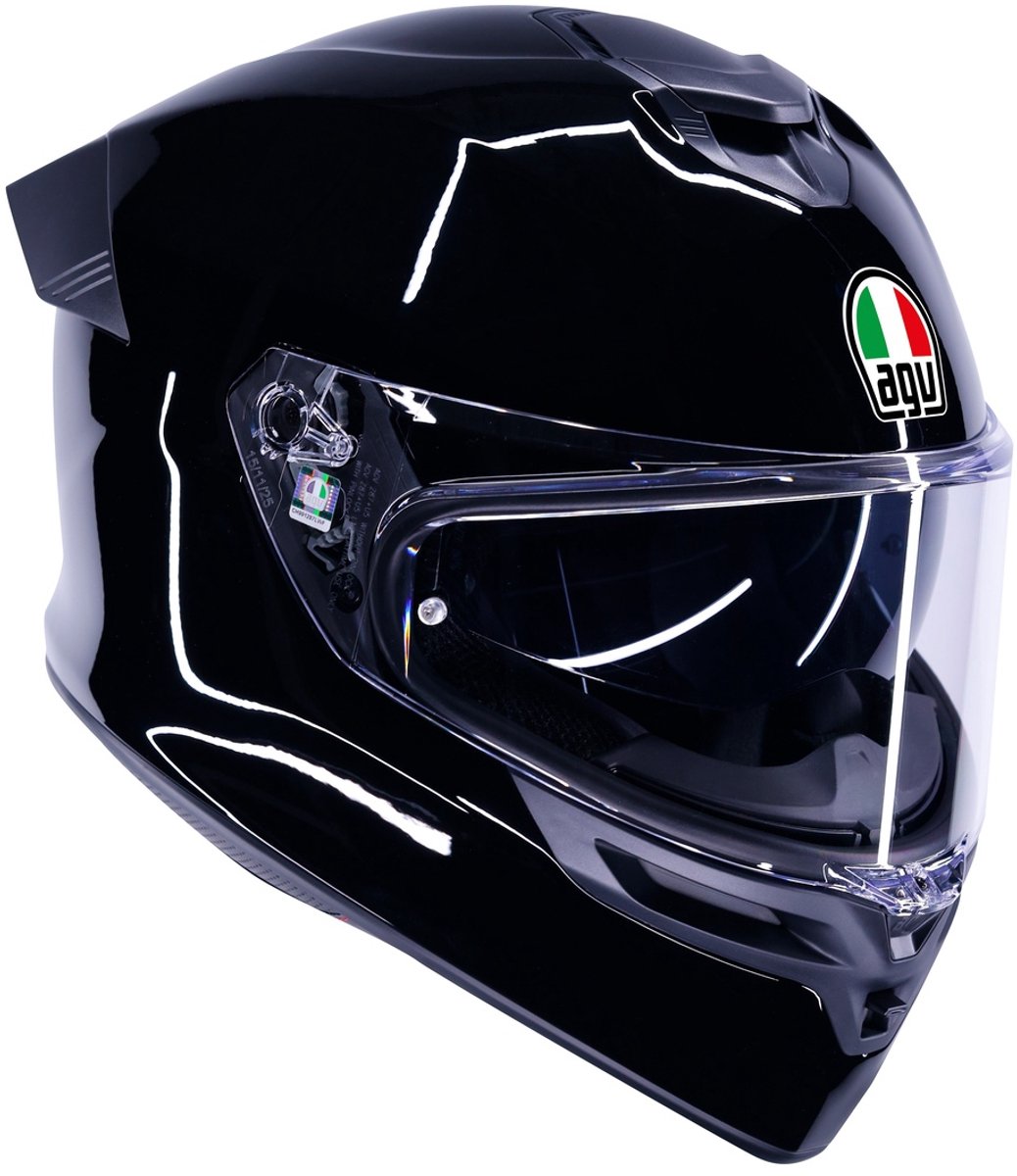 AGV K5 motorhelm Mono solid glans zwart L