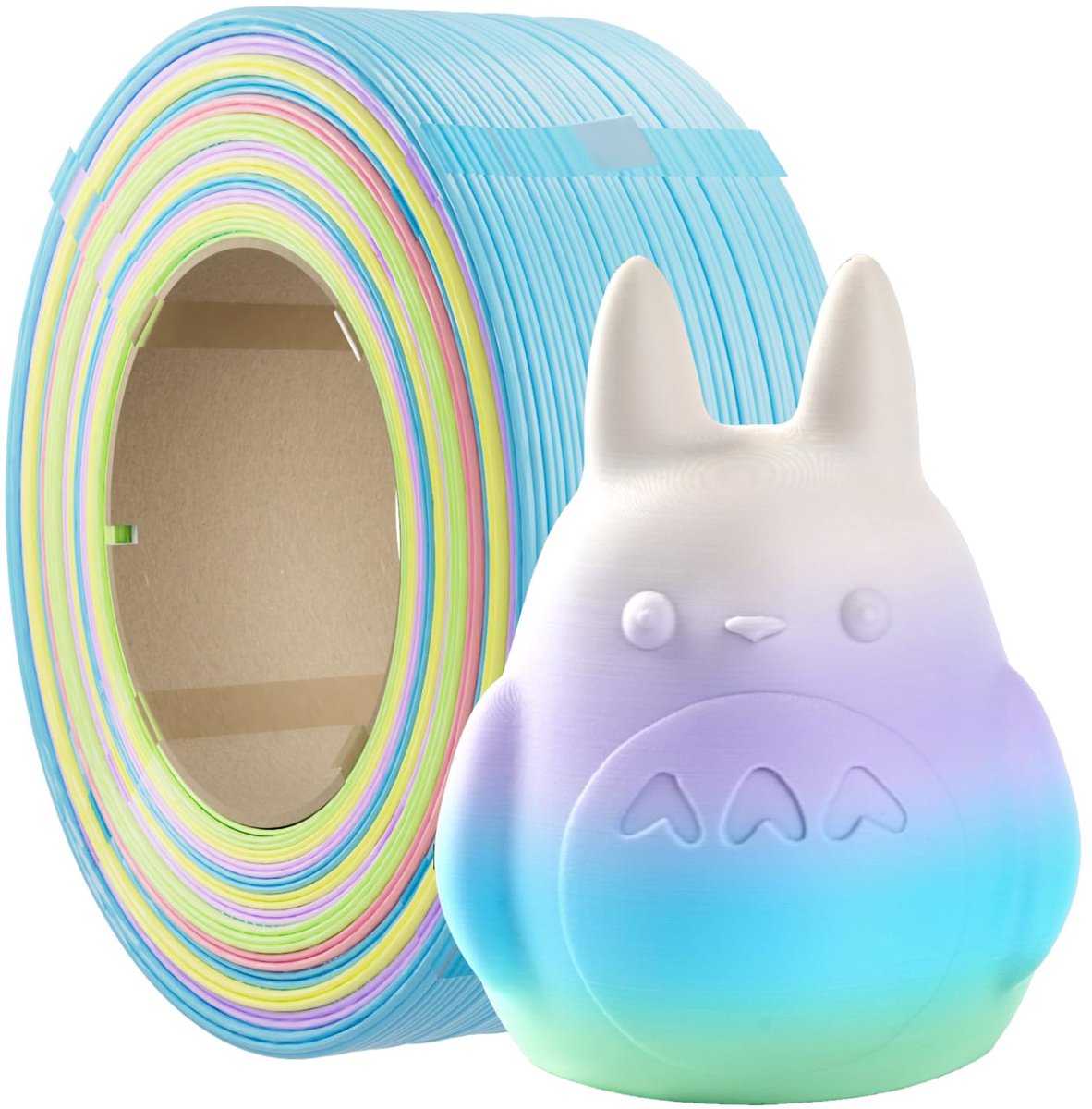 Conjure Matte Rainbow PLA Refill Filament 1.75mm 1kg - ShopVlot