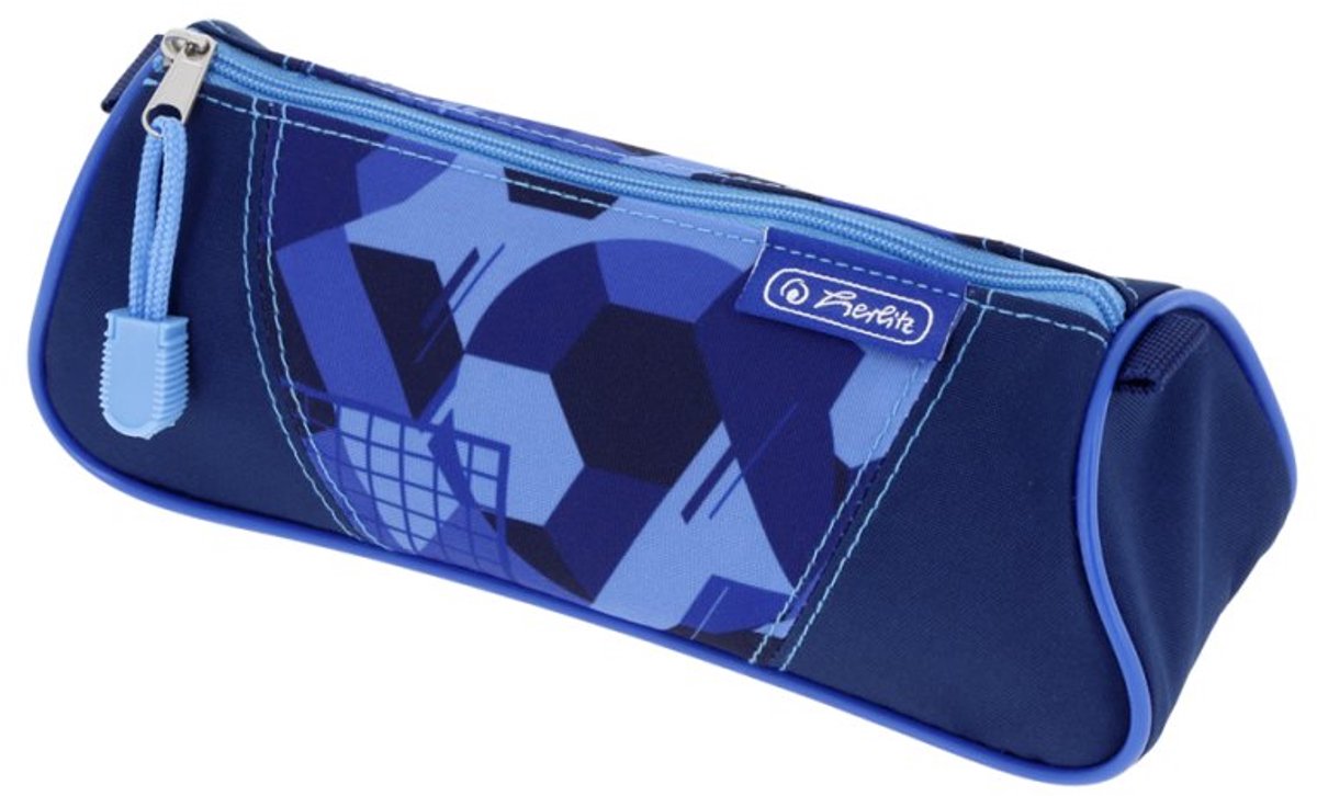 herlitz etui Dr, polyester, driehoekig, 21,5 x 7 x 8 cm