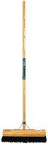 Synx Tools Binnen bezem Met steel Zachte bezem - Paardenhaar - 40cm - Zaalveger - Kamerveger - binnenbezem - Veger - Bezems Binnen/zacht met Steel 150 cm