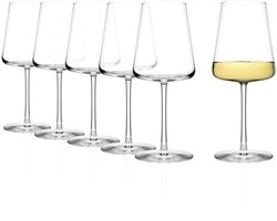 Stölzle Power Witte Wijnglazen 400 ml – 6 Stuks – Wit – Design Wijnglazen – Geschikt voor Witte en Rode Wijn