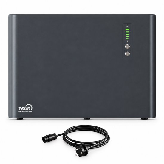 TSUN SolarTrunk MSU2000 Thuisbatterij 2,048 kWh – Plug & Play Energieopslag – 2000W Back-up – Uitbreidbaar tot 10,24 kWh