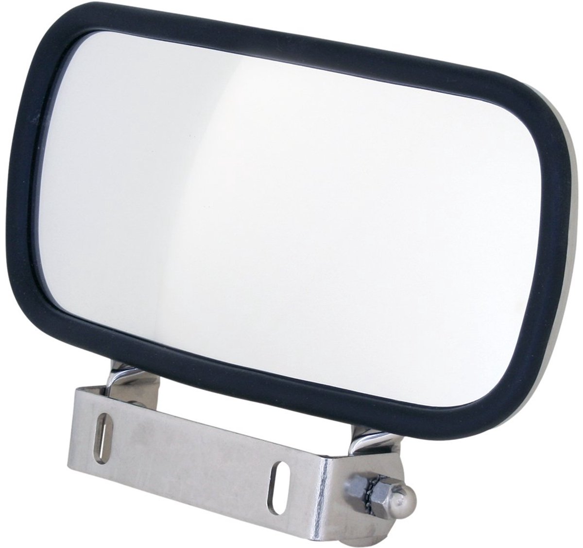 Grand General (33300) 8" x 4" Stainless Steel Rectangular Convex Blind Spot Mirror - ShopVlot
